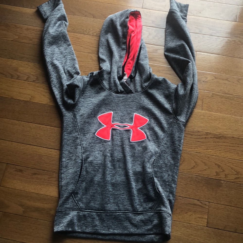 Under amour grey sweatshirt